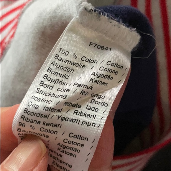 Lacoste Striped Sweatshirt 3 Boys - Picture 4 of 4